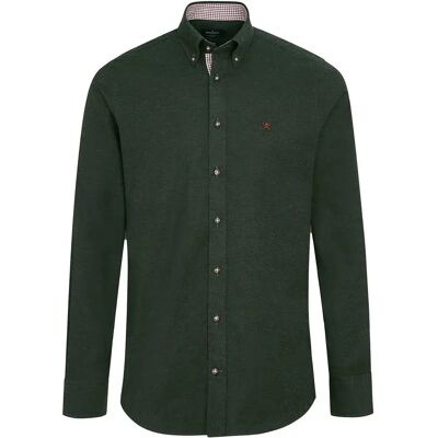 Hackett Chemise à Manches Longues Melange Flannel Multi Green 3XL Homme - Publicité Hackett Chemise à Manches Longues Melange Flannel Multi Green 3XL Homme - Publicité
