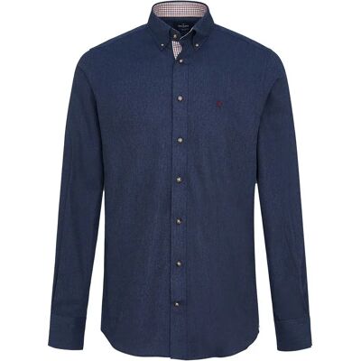Hackett Chemise à Manches Longues Melange Flannel Multi Navy S Homme - Publicité Hackett Chemise à Manches Longues Melange Flannel Multi Navy S Homme - Publicité