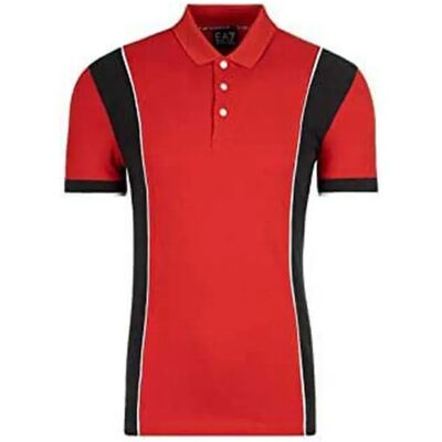 Giorgio Armani Ea7 Emporio Armani Polo à Manches Courtes Red S Homme - Publicité Giorgio Armani Ea7 Emporio Armani Polo à Manches Courtes Red S Homme - Publicité