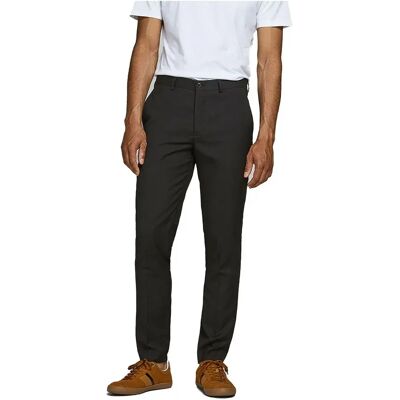 Jack & Jones Pantalon Franco Black / Super Slim Fit 56 Homme - Publicité Jack & Jones Pantalon Franco Black / Super Slim Fit 56 Homme - Publicité