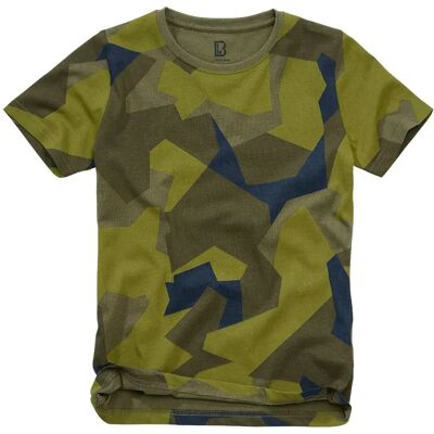 Brandit T-shirt à Manches Courtes 6017 Swedish Camo M90 158-164 cm - Publicité Brandit T-shirt à Manches Courtes 6017 Swedish Camo M90 158-164 cm - Publicité