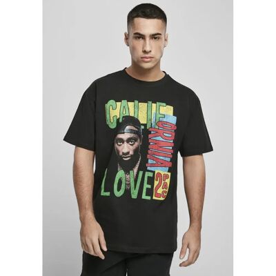 Mister Tee T-shirt à Manches Courtes Tupac California Love Retro Oversize Black XS Homme - Publicité Mister Tee T-shirt à Manches Courtes Tupac California Love Retro Oversize Black XS Homme - Publicité