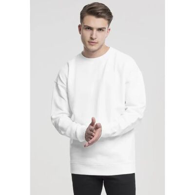 Urban Classics T-shirt à Manches Longues Sweat White XL Homme - Publicité Urban Classics T-shirt à Manches Longues Sweat White XL Homme - Publicité