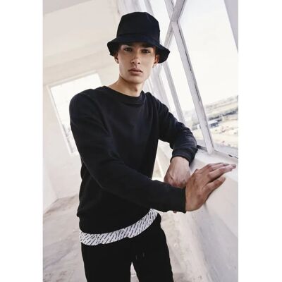 Urban Classics Sweat-shirt Black XL Homme - Publicité Urban Classics Sweat-shirt Black XL Homme - Publicité