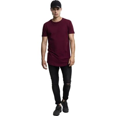 Urban Classics T-shirt à Manches Courtes Shaped Long Red L - Publicité Urban Classics T-shirt à Manches Courtes Shaped Long Red L - Publicité