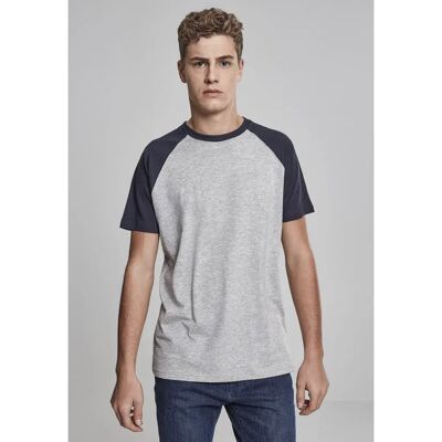 Urban Classics T-shirt à Manches Courtes Tb639 Grey / Navy Blue 5XL - Publicité Urban Classics T-shirt à Manches Courtes Tb639 Grey / Navy Blue 5XL - Publicité