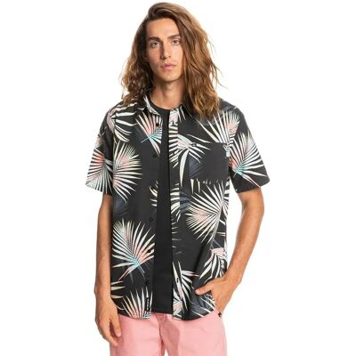 Quiksilver Chemise à Manches Courtes Pop Tropic Tarmac Pop Tropic L Homme - Publicité Quiksilver Chemise à Manches Courtes Pop Tropic Tarmac Pop Tropic L Homme - Publicité