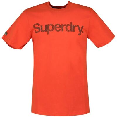 Superdry T-shirt à Manches Courtes Vintage Cl Classic Mw Denim Co Rust S Homme - Publicité Superdry T-shirt à Manches Courtes Vintage Cl Classic Mw Denim Co Rust S Homme - Publicité