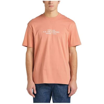 Lee T-shirt à Manches Courtes Logo Loose Rust XS Homme - Publicité Lee T-shirt à Manches Courtes Logo Loose Rust XS Homme - Publicité