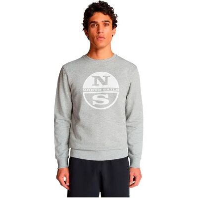 North Sails Sweat-shirt 691001 Graphic Grey Melange XS Homme - Publicité North Sails Sweat-shirt 691001 Graphic Grey Melange XS Homme - Publicité