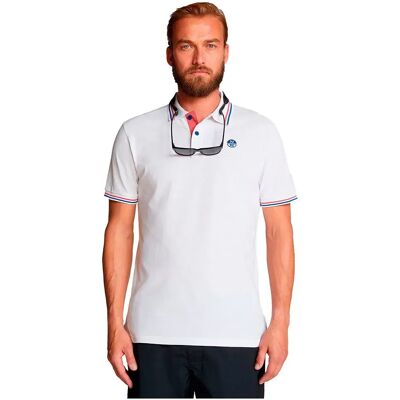 North Sails Polo à Manches Courtes 692354 Logo White 3XL Homme - Publicité North Sails Polo à Manches Courtes 692354 Logo White 3XL Homme - Publicité