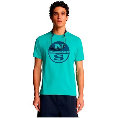 North Sails T-shirt à Manches Courtes Graphic Emerald S Homme - Publicité North Sails T-shirt à Manches Courtes Graphic Emerald S Homme - Publicité