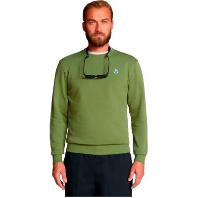 North Sails Sweat-shirt Logo Olive Green XS Homme - Publicité North Sails Sweat-shirt Logo Olive Green XS Homme - Publicité