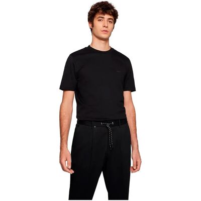 Boss T-shirt à Manches Courtes Thompson 10241525 Black S Homme - Publicité Boss T-shirt à Manches Courtes Thompson 10241525 Black S Homme - Publicité