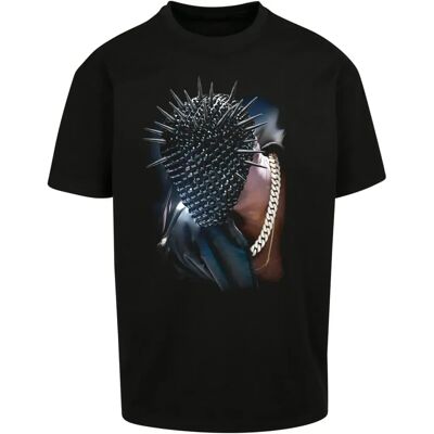 Mister Tee T-shirt à Manches Courtes Thorned Mask Oversize Black 2XL Homme,Femme - Publicité Mister Tee T-shirt à Manches Courtes Thorned Mask Oversize Black 2XL Homme,Femme - Publicité