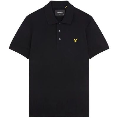 Lyle & Scott Polo à Manches Courtes Plain Black XL Homme - Publicité Lyle & Scott Polo à Manches Courtes Plain Black XL Homme - Publicité