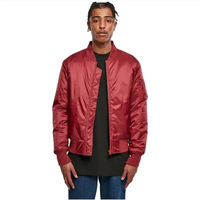 Build Your Brand Veste Bomber Burgundy M - Publicité Build Your Brand Veste Bomber Burgundy M - Publicité