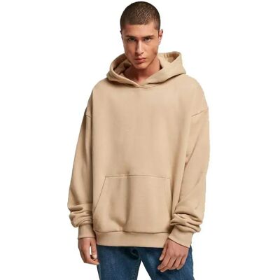 Build Your Brand Sweat à Capuche Ultra Heavy Cotton Box Union Beige 4XL Homme - Publicité Build Your Brand Sweat à Capuche Ultra Heavy Cotton Box Union Beige 4XL Homme - Publicité