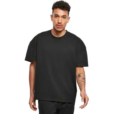 Build Your Brand T-shirt à Manches Courtes Ultra Heavy Cotton Box Black 2XL - Publicité Build Your Brand T-shirt à Manches Courtes Ultra Heavy Cotton Box Black 2XL - Publicité