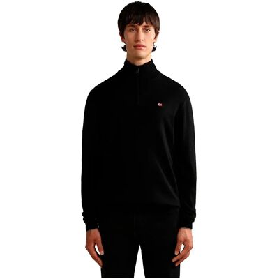 Napapijri Pull à Demi-zip Damavand 4 Black 041 3XL - Publicité Napapijri Pull à Demi-zip Damavand 4 Black 041 3XL - Publicité