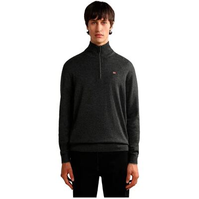Napapijri Pull à Demi-zip Damavand 4 Dark Grey Melange 3XL - Publicité Napapijri Pull à Demi-zip Damavand 4 Dark Grey Melange 3XL - Publicité
