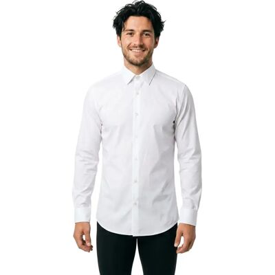Hugo Chemise à Manches Longues Kenno Open White 41 Homme - Publicité Hugo Chemise à Manches Longues Kenno Open White 41 Homme - Publicité