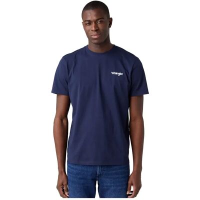 Wrangler T-shirt à Manches Courtes Sign Off 2 Unités Real Navy M Homme - Publicité Wrangler T-shirt à Manches Courtes Sign Off 2 Unités Real Navy M Homme - Publicité