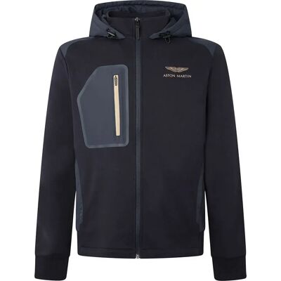 Hackett Sweat-shirt à Zip Amr Travel Navy 3XL Homme - Publicité Hackett Sweat-shirt à Zip Amr Travel Navy 3XL Homme - Publicité