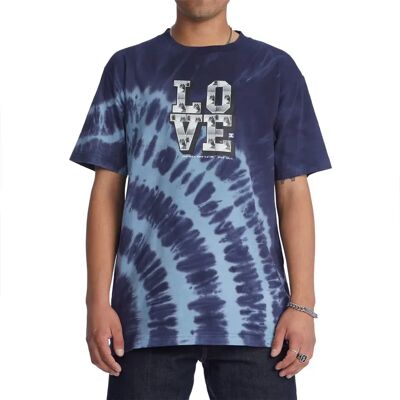 Dc Shoes T-shirt à Manches Courtes Blabac Love Park Navy Blazer Spiral Tie Dye M Homme - Publicité Dc Shoes T-shirt à Manches Courtes Blabac Love Park Navy Blazer Spiral Tie Dye M Homme - Publicité