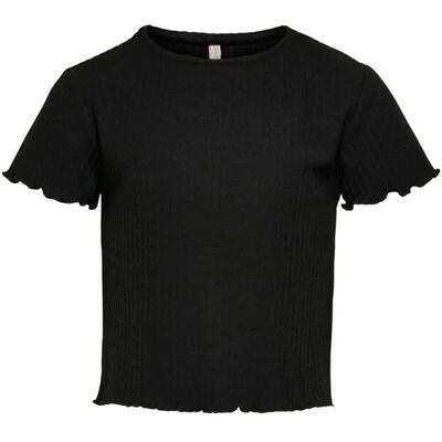 Only T-shirt à Manches Courtes Konnella Black 13-14 Années - Publicité Only T-shirt à Manches Courtes Konnella Black 13-14 Années - Publicité