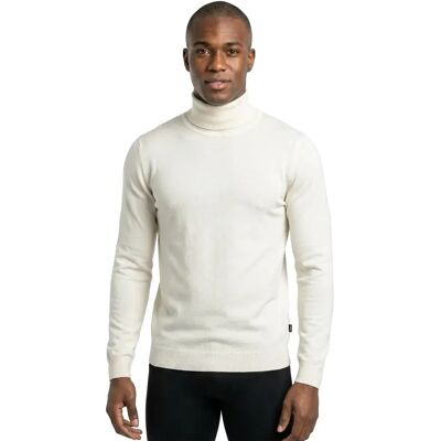 Boss Pull à Col Roulé Musso 10241489 Open White 2XL - Publicité Boss Pull à Col Roulé Musso 10241489 Open White 2XL - Publicité