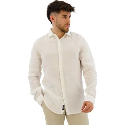Superdry Chemise à Manches Longues Studios Casual Linen Optic 2XL - Publicité Superdry Chemise à Manches Longues Studios Casual Linen Optic 2XL - Publicité