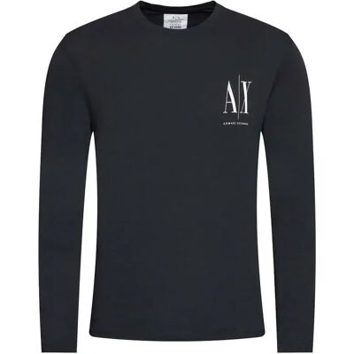 Giorgio Armani Exchange T-shirt à Manches Longues 8nztpl-zjh4z Navy XS Homme - Publicité Giorgio Armani Exchange T-shirt à Manches Longues 8nztpl-zjh4z Navy XS Homme - Publicité