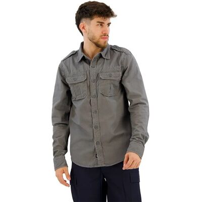 Brandit Chemise à Manches Longues Vintage Charcoal Grey 5XL Homme - Publicité Brandit Chemise à Manches Longues Vintage Charcoal Grey 5XL Homme - Publicité