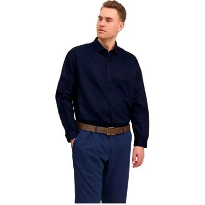 Jack & Jones Chemise à Manches Longues Blacardiff Plus Size Navy Blazer / Fit Loose Fit 6XL Homme - Publicité Jack & Jones Chemise à Manches Longues Blacardiff Plus Size Navy Blazer / Fit Loose Fit 6XL Homme - Publicité