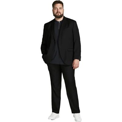 Jack & Jones Costume Franco Plus Size Black 68 - Publicité Jack & Jones Costume Franco Plus Size Black 68 - Publicité