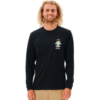 Rip Curl T-shirt à Manches Longues Search Icon Black S Homme - Publicité Rip Curl T-shirt à Manches Longues Search Icon Black S Homme - Publicité