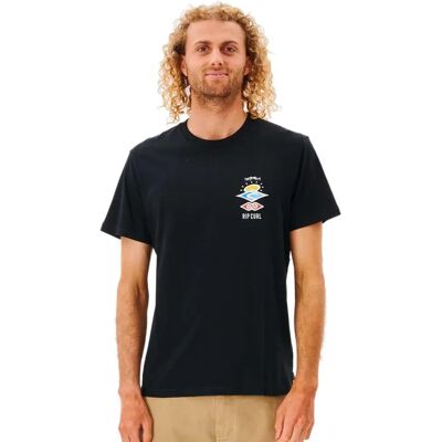 Rip Curl T-shirt à Manches Courtes Search Icon Black S Homme - Publicité Rip Curl T-shirt à Manches Courtes Search Icon Black S Homme - Publicité