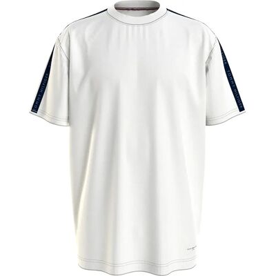 Tommy Hilfiger T-shirt De Pyjama à Manches Courtes Established Ecru M - Publicité Tommy Hilfiger T-shirt De Pyjama à Manches Courtes Established Ecru M - Publicité