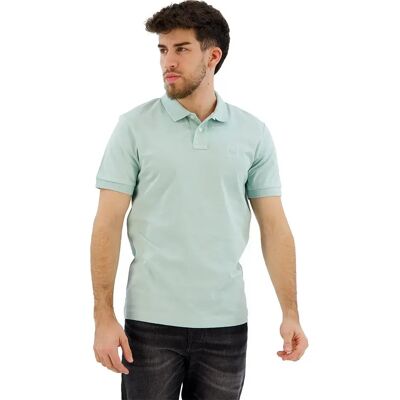 Boss Polo à Manches Courtes Passenger 10256683 Orange Turquoise / Aqua M Homme - Publicité Boss Polo à Manches Courtes Passenger 10256683 Orange Turquoise / Aqua M Homme - Publicité