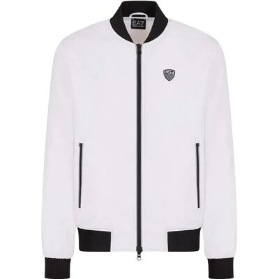 Giorgio Armani Ea7 Emporio Armani Blouson Bomber 8npb12 White 3XL Homme - Publicité Giorgio Armani Ea7 Emporio Armani Blouson Bomber 8npb12 White 3XL Homme - Publicité