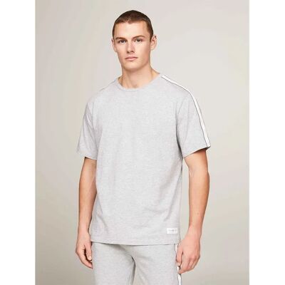 Tommy Hilfiger T-shirt De Pyjama à Manches Courtes Established Light Grey Ht M Homme - Publicité Tommy Hilfiger T-shirt De Pyjama à Manches Courtes Established Light Grey Ht M Homme - Publicité