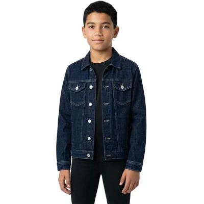Only Veste En Jean Kobduke Dark Blue Denim 10 Années - Publicité Only Veste En Jean Kobduke Dark Blue Denim 10 Années - Publicité