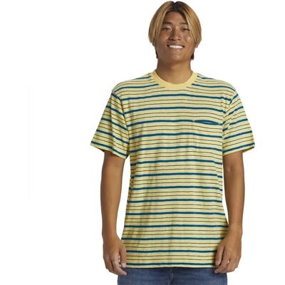 Quiksilver T-shirt à Manches Courtes Tube Mellow Yellow Tube Stripe L Homme - Publicité Quiksilver T-shirt à Manches Courtes Tube Mellow Yellow Tube Stripe L Homme - Publicité