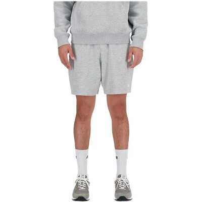 New Balance Short Sport Essentials French Terry 7´´ Athletic Grey XS - Publicité New Balance Short Sport Essentials French Terry 7´´ Athletic Grey XS - Publicité