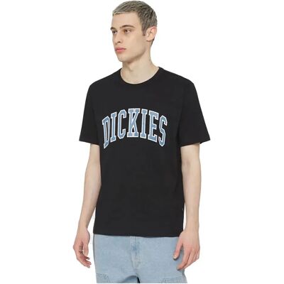 Dickies T-shirt à Manches Courtes Aitkin Blk / Coronet Ble M Homme - Publicité Dickies T-shirt à Manches Courtes Aitkin Blk / Coronet Ble M Homme - Publicité