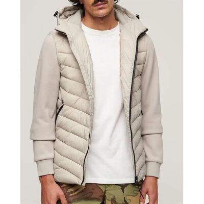 Superdry Veste Storm Hybrid Padded Chateau Grey 2XL - Publicité Superdry Veste Storm Hybrid Padded Chateau Grey 2XL - Publicité
