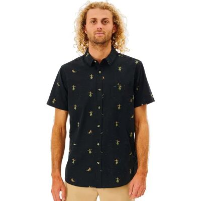 Rip Curl Chemise à Manches Courtes Hula Breach Black XS Homme - Publicité Rip Curl Chemise à Manches Courtes Hula Breach Black XS Homme - Publicité