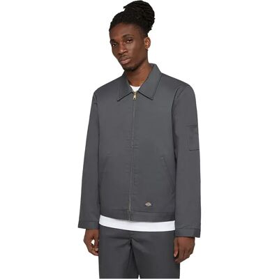 Dickies Veste Lined Eisenhower Rec Charcoal Grey XS - Publicité Dickies Veste Lined Eisenhower Rec Charcoal Grey XS - Publicité