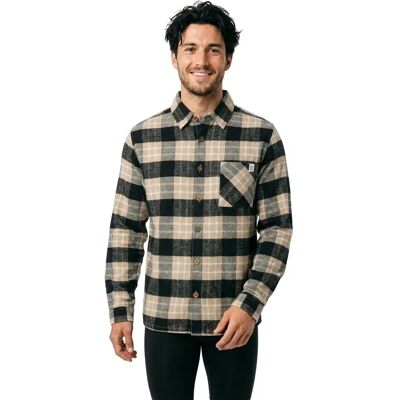 Protest Chemise Surchemise Task Bamboo Beige L Homme - Publicité Protest Chemise Surchemise Task Bamboo Beige L Homme - Publicité
